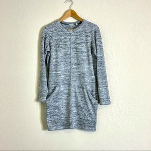 Athleta Destiny Techie Heather Grey Tunic Dress XS